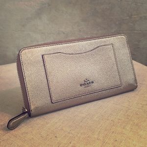Champagne Coach Wallet